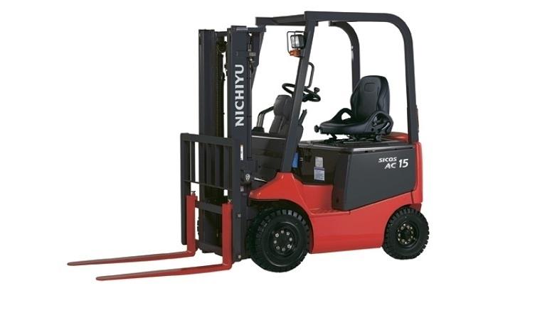 Четырехопорный электропогрузчик гп 1т Nichiyu FB 10 фото 1