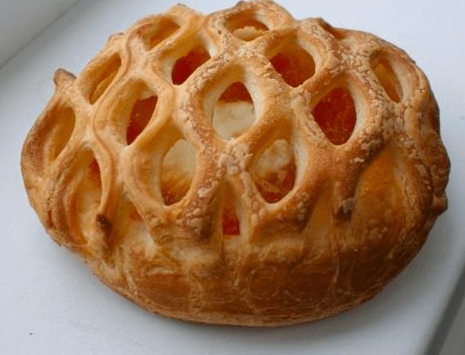 Слойка Талер с творогом и персиком Опт фото 1