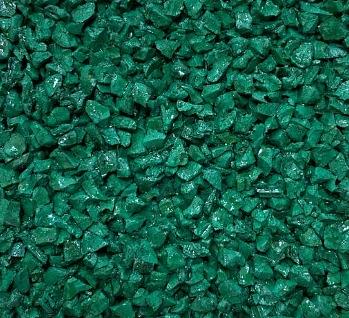 Окрашенная резиновая крошка «Эко» изумруд ОПТ фото 1
