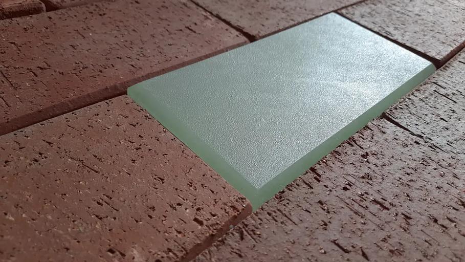 Набор уличных светодиодных Led тротуарных светильников из 2х шт., 200х100 мм, белый теплый (Темп. 2700К) фото 4