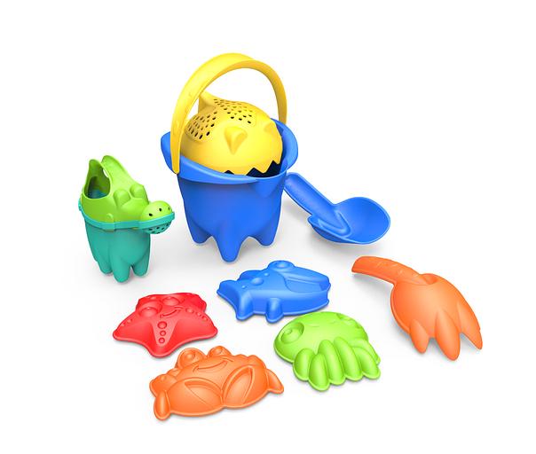 Набор Песочный №15 размер Normal (синее ведро) ОПТ фото 1