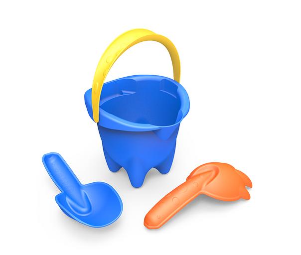 Набор Песочный №5 размер Normal (синее ведро) ОПТ фото 1