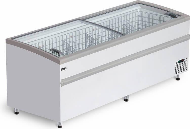 Морозильник Bonvini BFG1850 800 л серый, белый фото 1