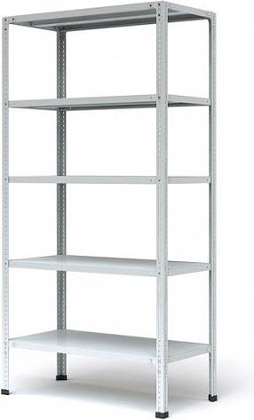 Стеллаж складской Пакс-Металл МС, 100x50x200 см ОПТ фото 1