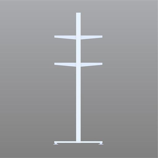 Стеллаж 180x35x160 см, надстройка над ларём 1,8 м фото 2