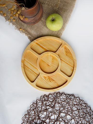 Менажница круг 5 сосна опт фото 1