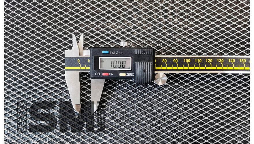 Просечно-вытяжная сетка форма Ромб ячейка 10х5 мм фото 1