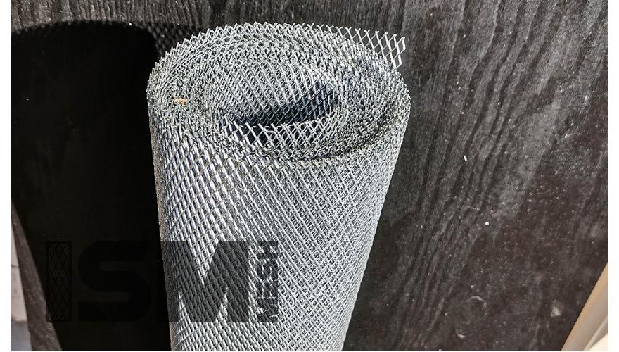 Просечно-вытяжная сетка усиленная форма Ромб ячейка 3.5х3.5 мм фото 4