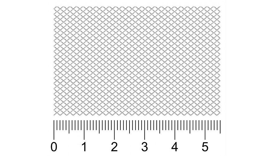 Expanded metal mesh, cell 2x1.7 mm фото 2