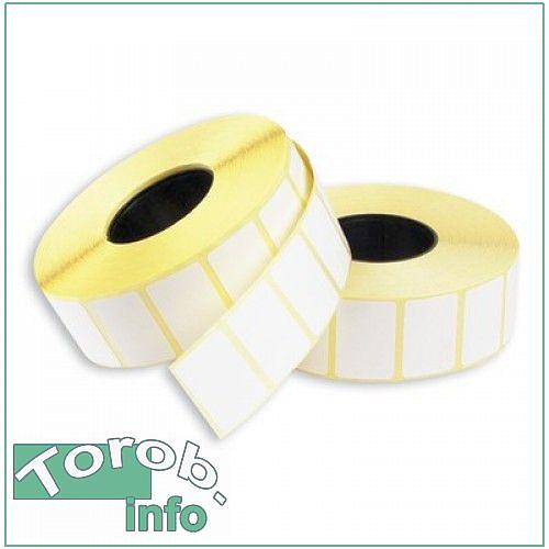 Термоэтикетки, 30*20*2000, эко, белый. фото 1