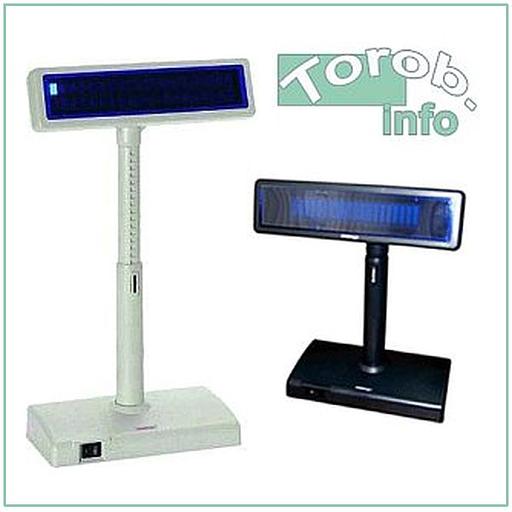 Posiflex PD2800U-B. дисплей покупателя, USB, голубой сфетофильтр фото 1