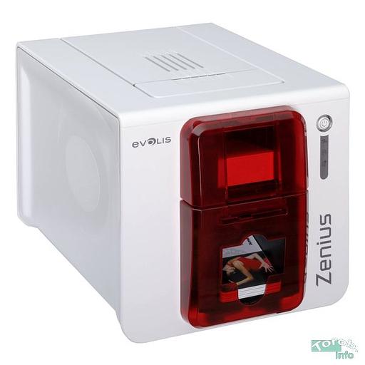 Принтер печати пластиковых карт. односторонний, 300 dpi, USB фото 1