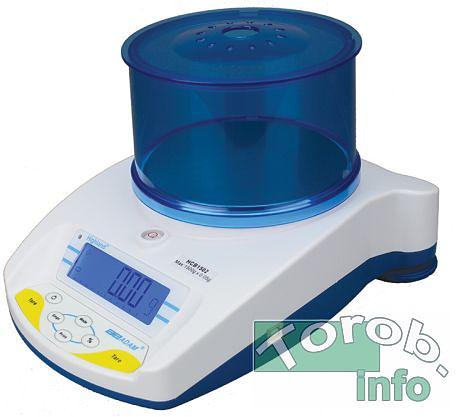 ADAM HCB 1002 - лабораторные технические весы. max-1000гр, d-0.01 г, класс точности Высокий (II), калибровка Встроенная фото 1
