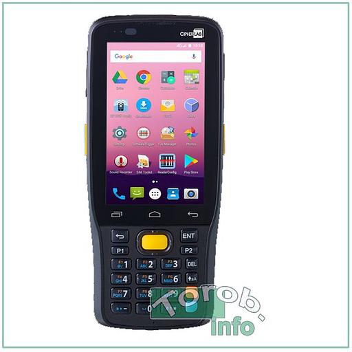 Cipher RK25 - 2D-CL/BT/WiFi/CPS/NFC - терминал сбора данных. Android 7.0, GMS, Камера, 4000mAh, SNAP-ON фото 1