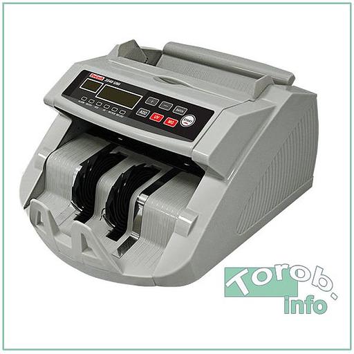 Счётчик банкнот DoCash 3040 Umi. светлый цвет корпуса, 1000 банкнот/мин, загрузочный бункер - 200 банкнот, детекция по размеру, УФ и магнитным признакам фото 1