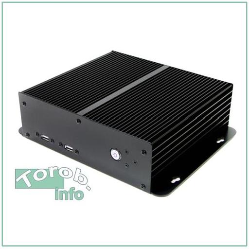 POS-eXpert 350AL-QM9700 Intel i3 - безвентиляторный системный блок. i3-7100U, 6 USB, LAN, VGA, HDMI, 6*RS232, Mini-PCIe для Wi-Fi, noSSD, noRAM фото 1