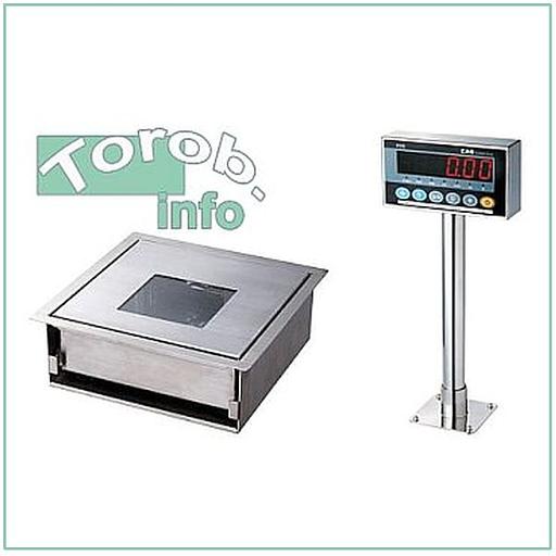 CAS PDSII-30H - весы встраиваемые. фото 1