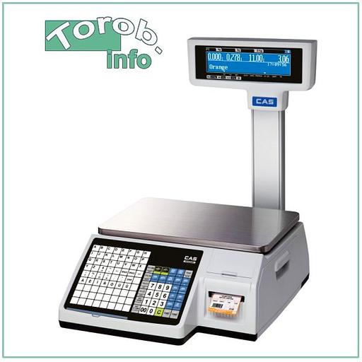 CAS CL3000-30B TCP-IP - весы торговые. модель без стойки фото 1