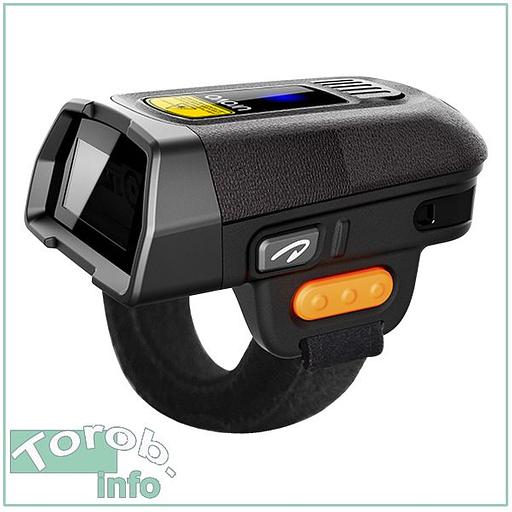 Urovo R70 ( U2-2D-R70-Z ) сканер кольцо 2D штрих-кода на палец. BLUETOOTH / 2D IMAGE / USB / IP 54 / ZEBRA SE2707 (HARD DECODE) фото 1