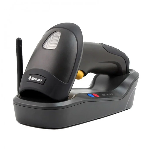 Newland HR 3280BT Marlin II – беспроводной 2D сканер линейных и двумерных штрихкодов.. Bluetooth, USB, черный, в комплекте с USB кабелем, блоком питания и подставкой-базой фото 1