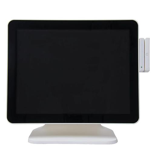 POScenter POS100 белый POS-система, сенсорный моноблок. 15", PCAP, J1900, RAM 4Gb, SSD 64 Gb, MSR фото 1