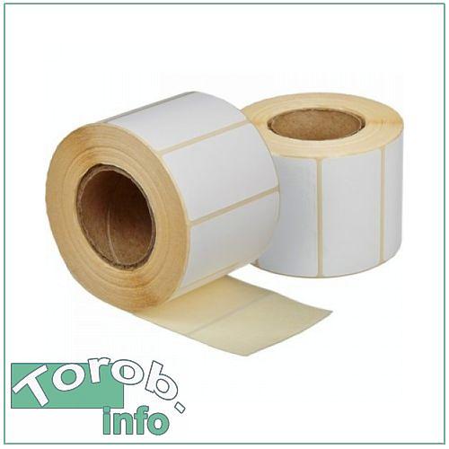 Термоэтикетки, 58*40*550, эко, белый. фото 1