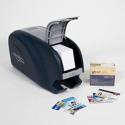 ADVENT SOLID 310S -Принтер односторонней печати пластиковых карт. USB, монохромный, цветной, без кодировщика фото 1