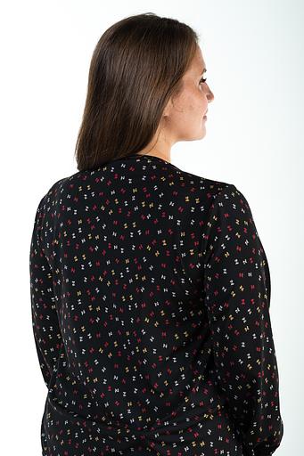 Блузка женская 3055-94/24/Черный, красный фото 3