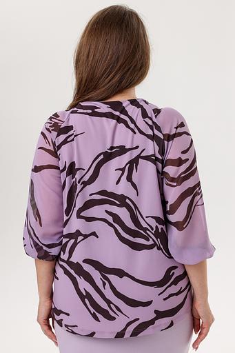Блузка женская 7029-23/01/Сиреневый, бордовый фото 6