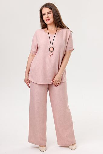 Брюки женские 121/23/Пудровый фото 1