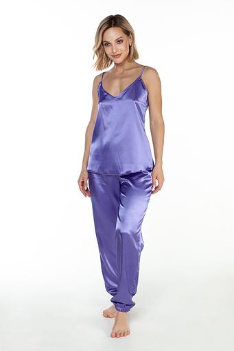 Брюки женские атлас 802/03/Сиреневый фото 6