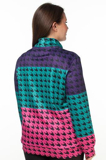 Джемпер женский 4057/08/Черный, розовый, сиреневый фото 5