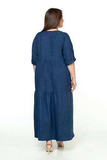 Платье женское 5872/73/Темно-синий фото 2
