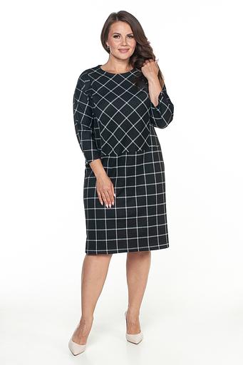 Платье женское 5965/03/Черный, белый фото 4