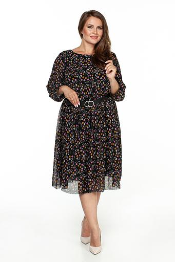 Платье женское 5988/14/Черный, розовый фото 5