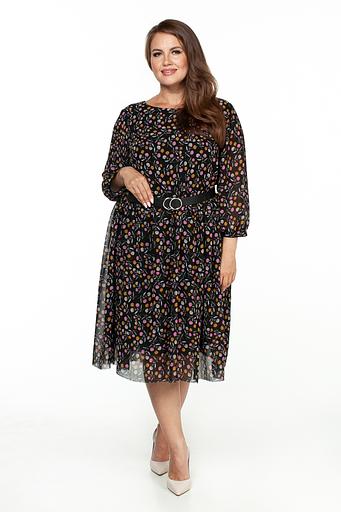 Платье женское 5988/14/Черный, розовый фото 6