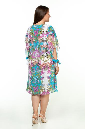 Платье женское 6020/08/Белый, сиреневый фото 2