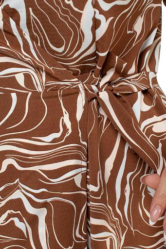 Платье женское 6045/01/Коричневый, бежевый фото 5