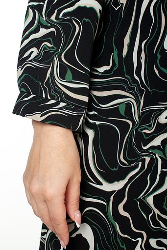 Платье женское 6045/02/Черный, зеленый фото 5