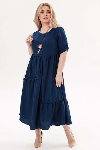 Платье женское 6079/12/Темно-синий фото 1
