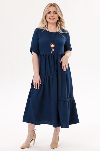 Платье женское 6079/12/Темно-синий фото 7