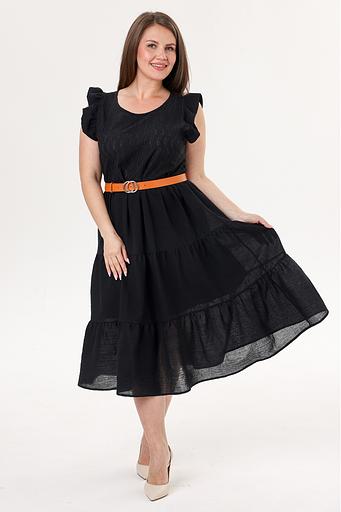Платье женское 6088/01/Черный фото 3