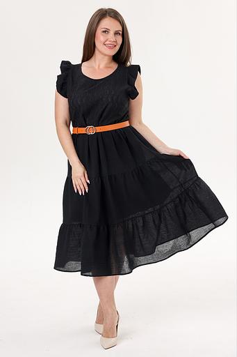 Платье женское 6088/01/Черный фото 3