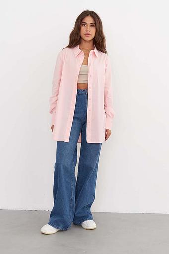 Рубашка длинная SCT_002_LROSE/Светло-розовый фото 2