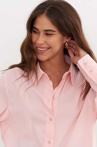Рубашка длинная SCT_002_LROSE/Светло-розовый фото 8