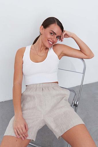 Шорты SRT009_LBGE/Светло-бежевый фото 6