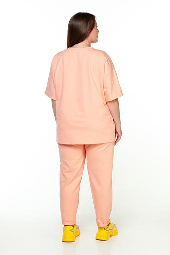 Туника футер 2-х нитка 4120/06/Персиковый фото 3