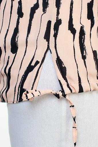 Туника женская 4103/04/Пудровый, черный фото 4