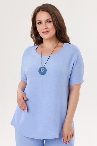 Туника женская 4129/13/Голубой фото 3