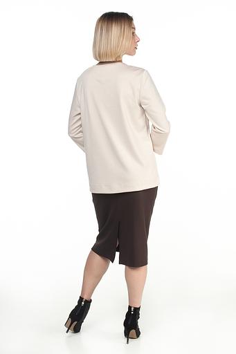 Юбка женская 114/03/Кофейный фото 4